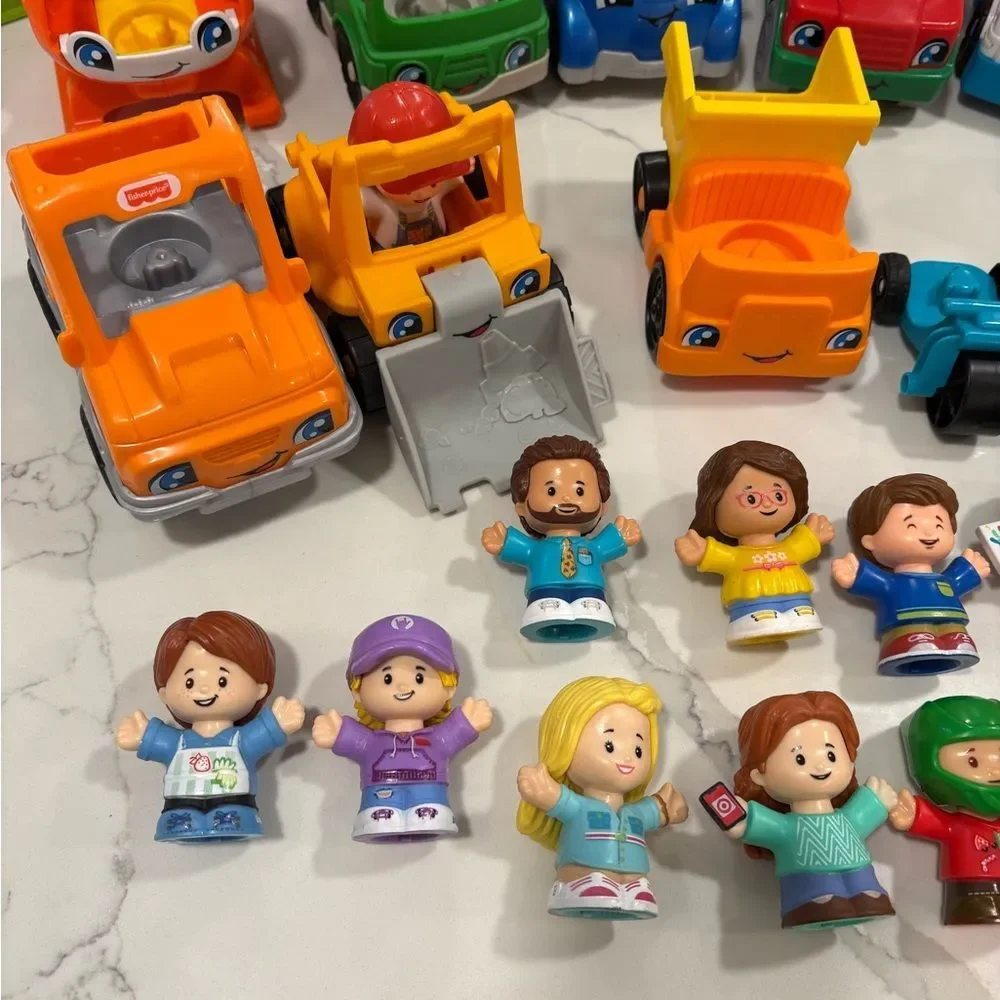 Fisher-Price Little People Cars and People